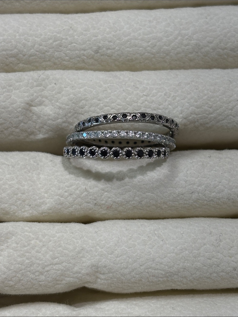 Triple Band Set of Rings by Bomb Party